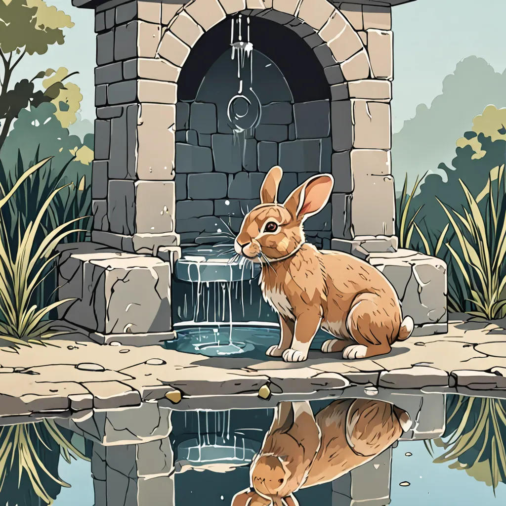 The Clever Rabbit and the Hungry Lion