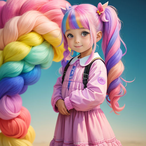 The Little Girl and the Magical Unicorn