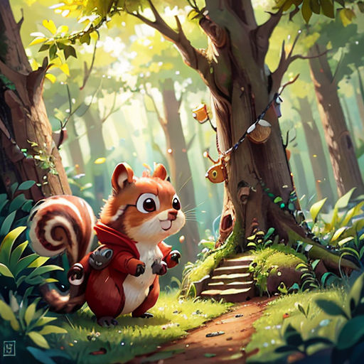 The Adventure of the Little Squirrel