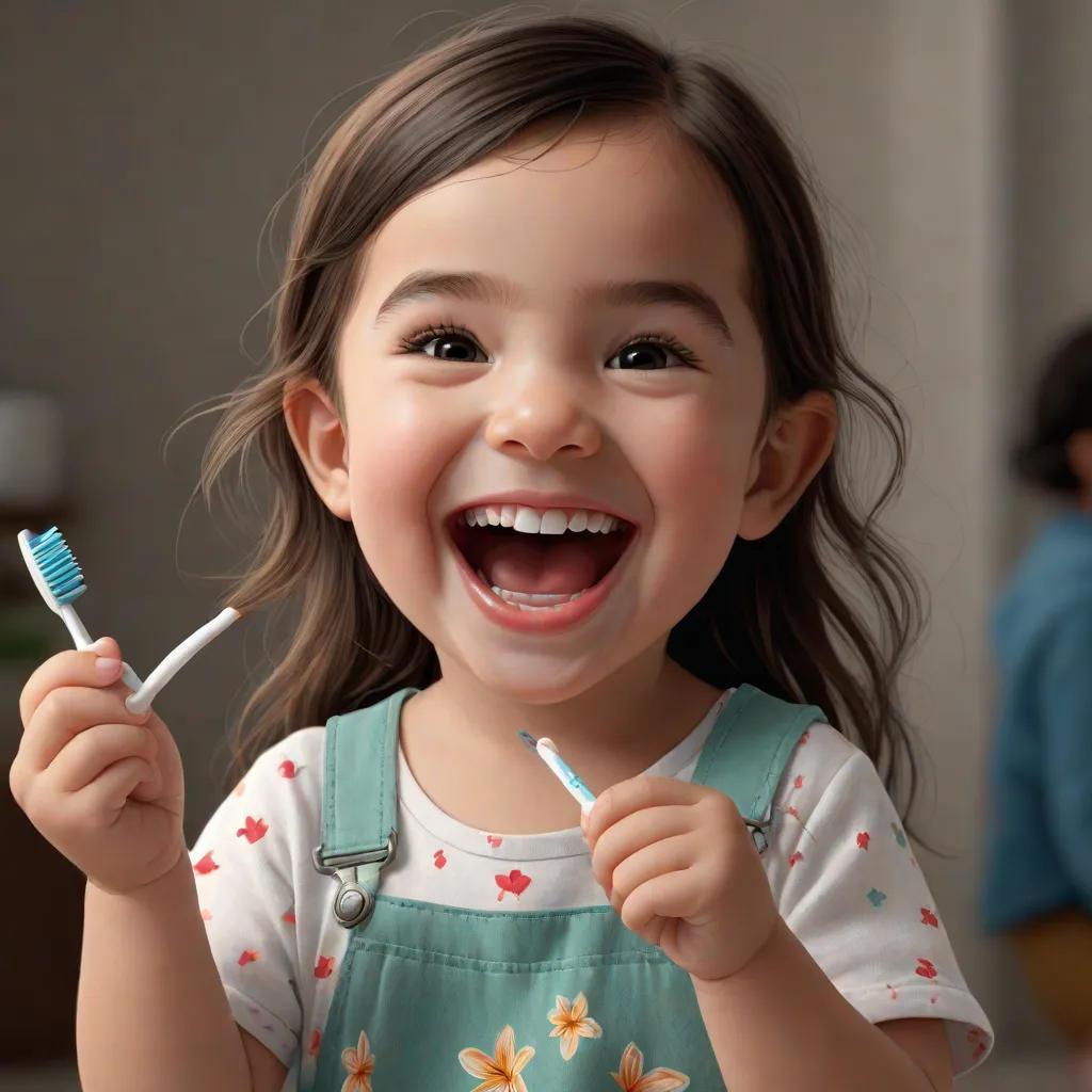 Lily's Bright Smile: A Toothbrush Tale