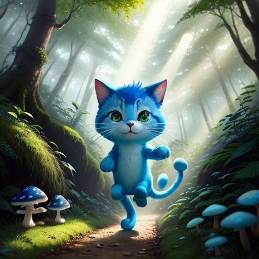 The Adventures of Smurf Cat