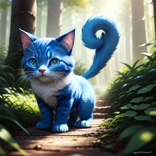 The Adventures of Smurf Cat