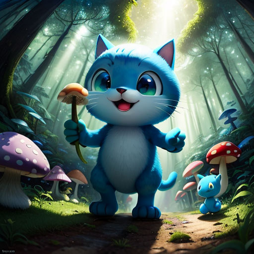 The Adventures of Smurf Cat