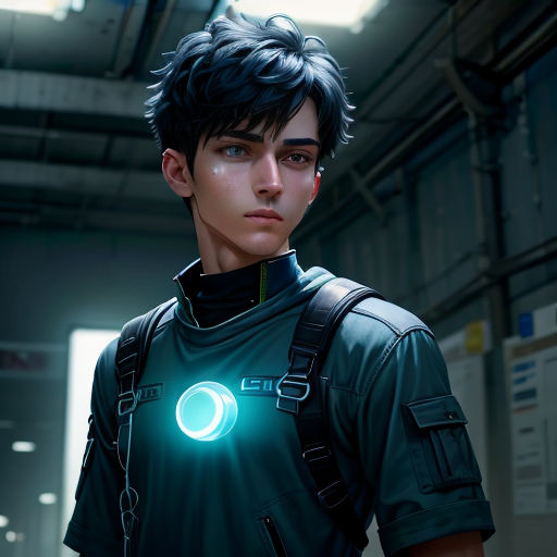 a man in a green shirt with a glowing object in his hand and a sci - fi fi fi fi fi fi fi fi fi fi fi fi fi fi fi fi fi fi fi fi fi fi fi fi fi fi fi