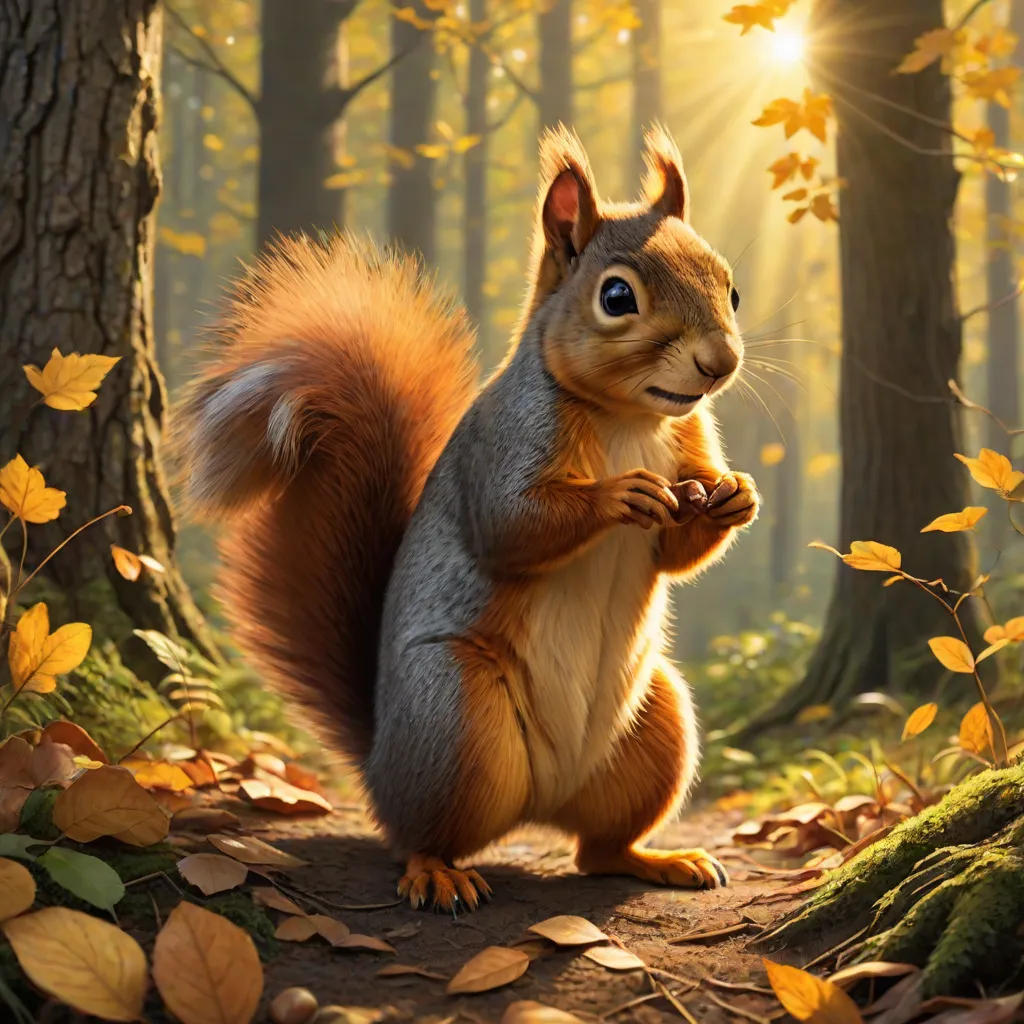 The Honest Little Squirrel
