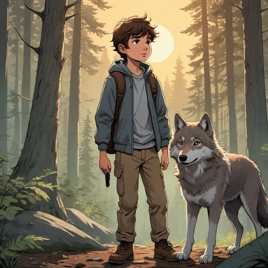 The Boy and the Wolf cover image