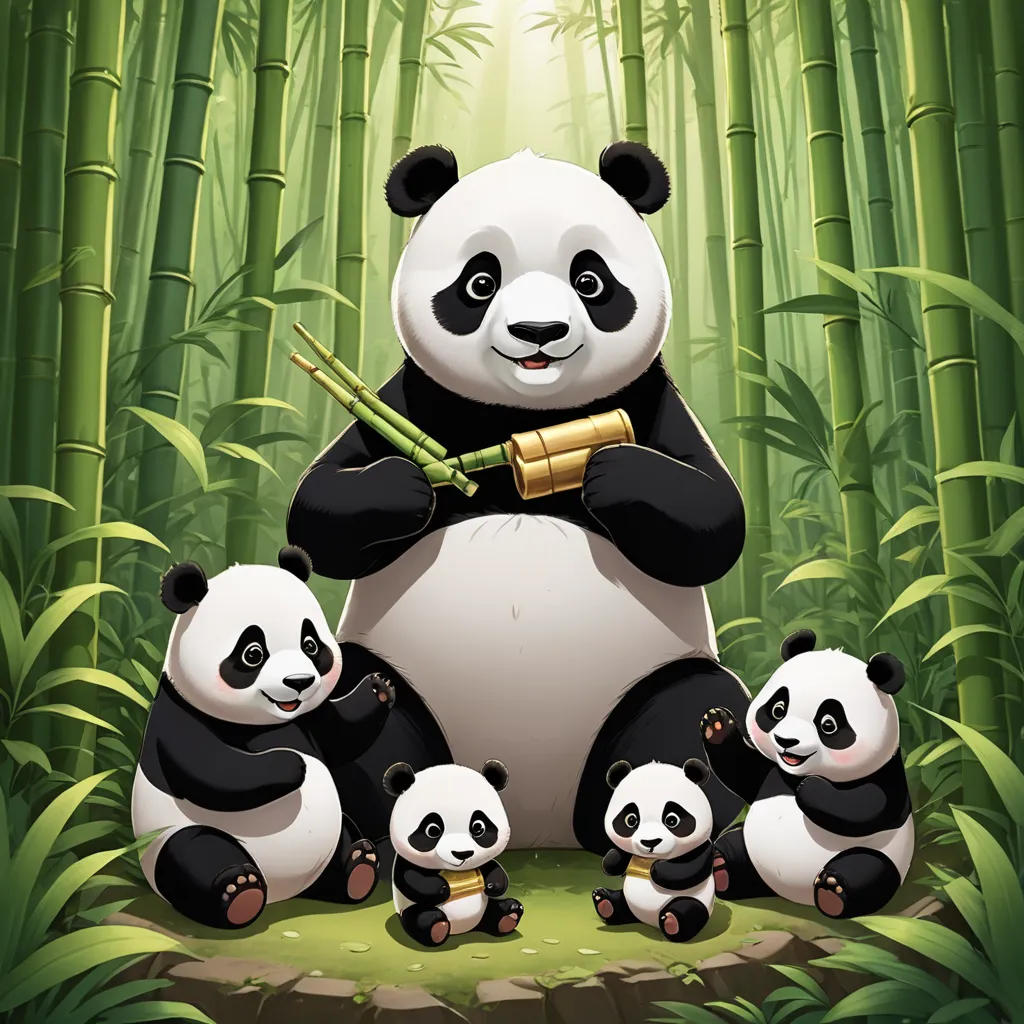 Panda Dad's New Gut