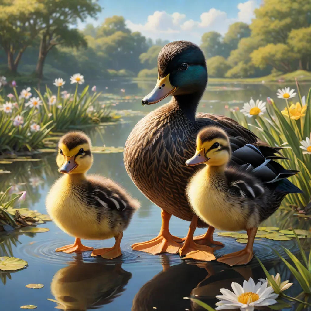 The Courageous Duckling