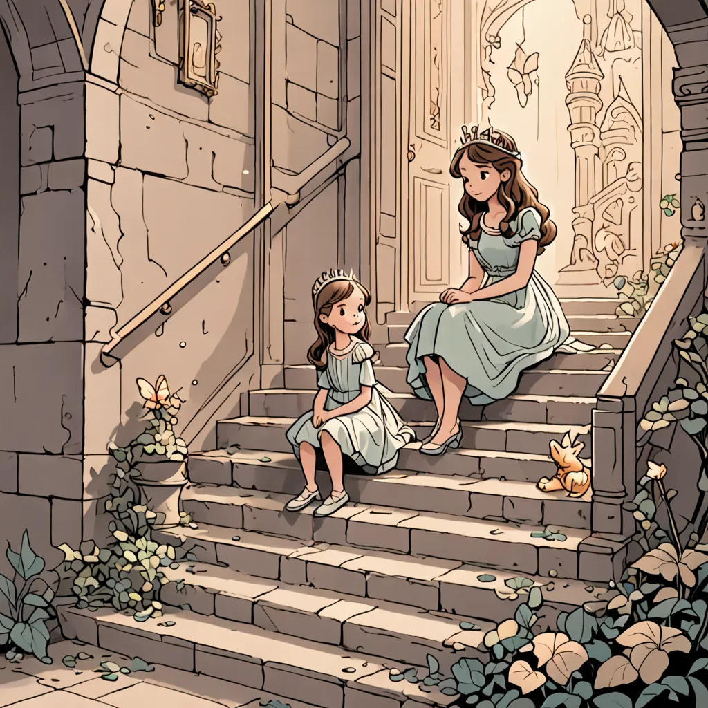 The Little Princess and the Imaginary World