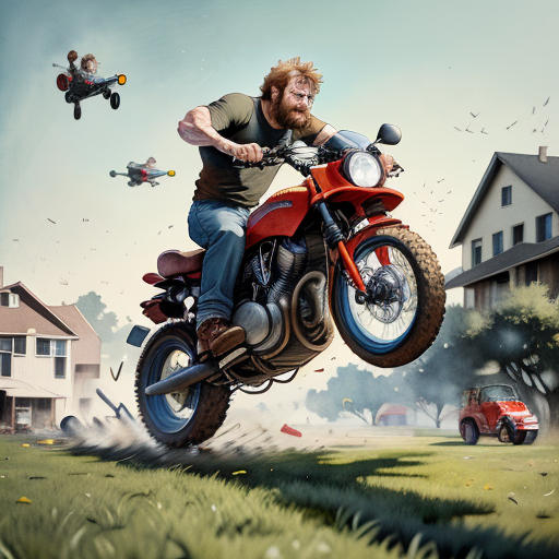 Chuck Norris versus the Invasion of the Lawnmowers