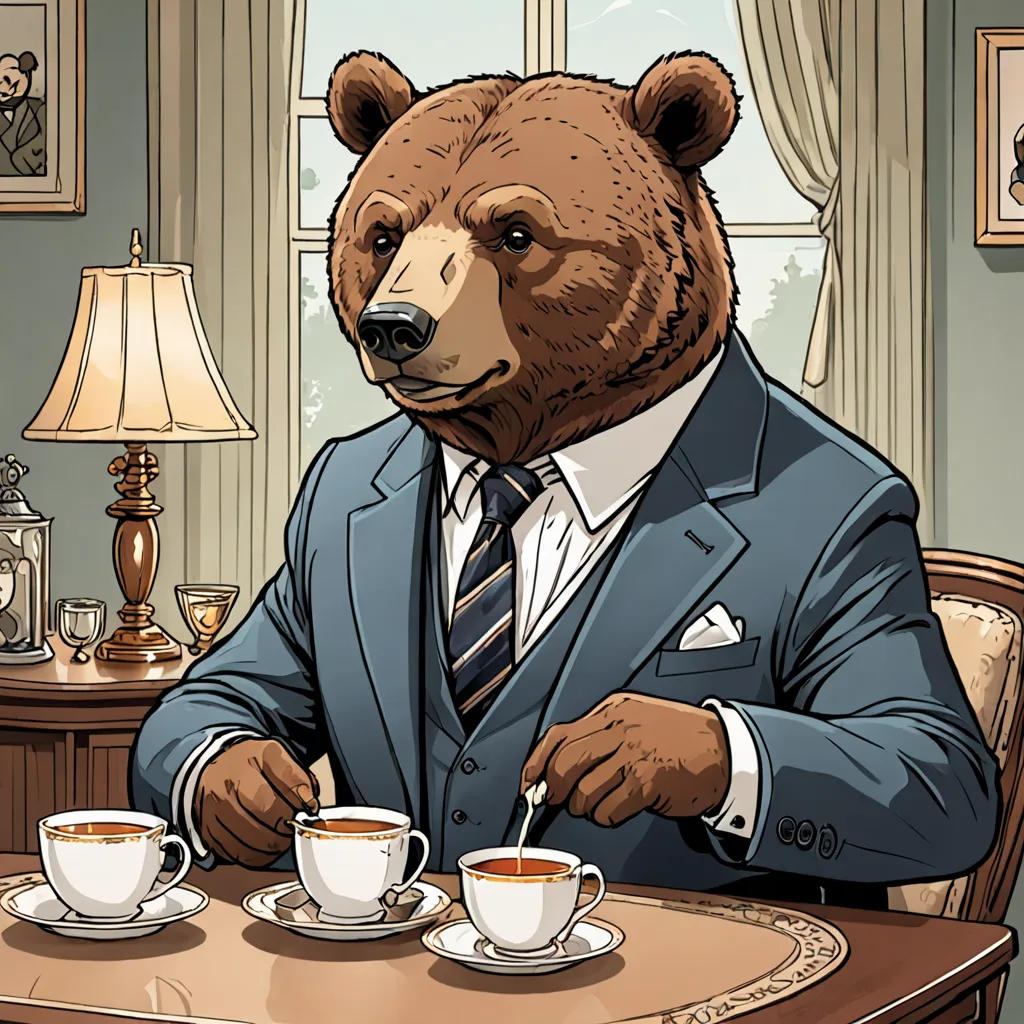 The Bear's Tea Party