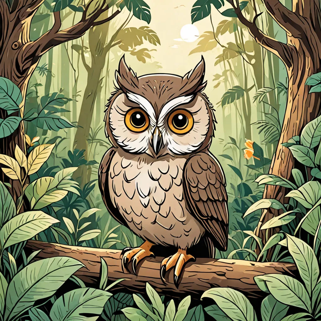 The Wise Owl and the Clever Rabbit