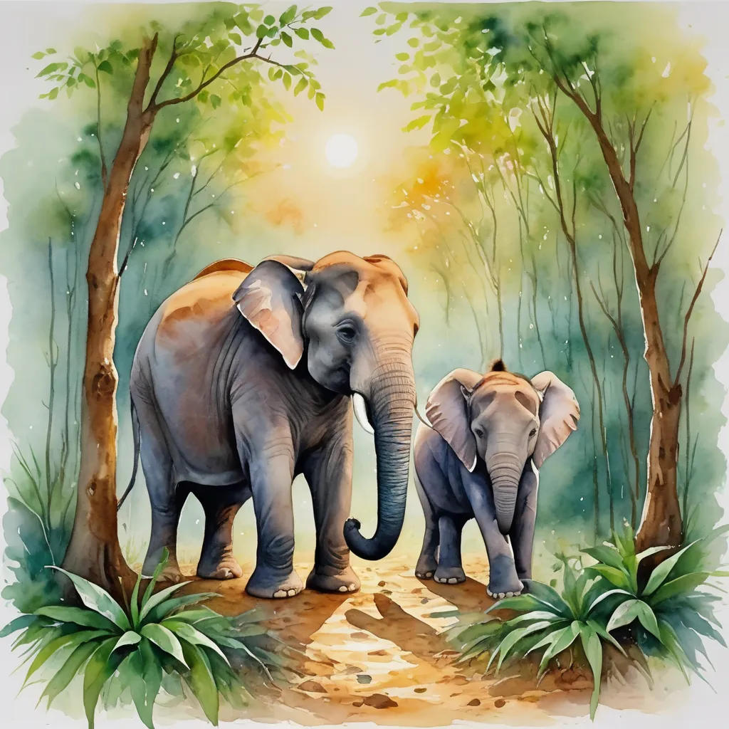 Friendship of the Elephant and the Mouse