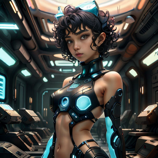 a woman in a futuristic suit standing in a room with a sci - fi fi fi fi fi fi fi fi fi fi fi fi fi fi fi fi fi fi fi fi fi fi fi fi fi fi fi fi fi fi