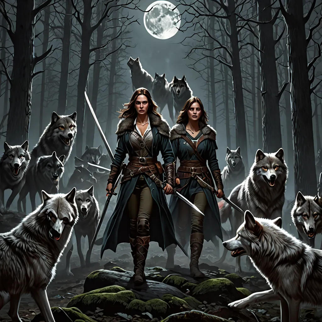 The Wolf Huntress