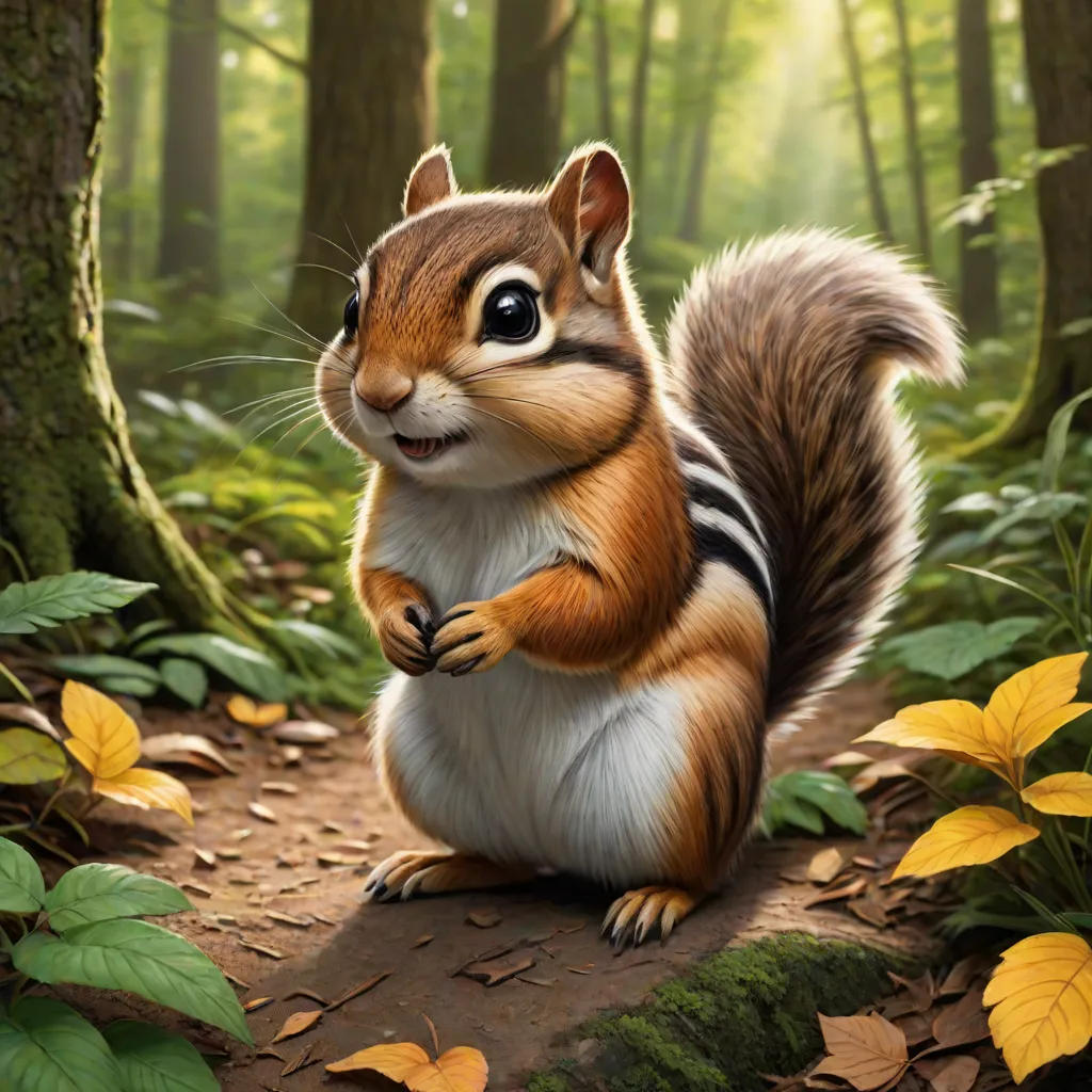 The Lost Chipmunk of Fernwood Forest
