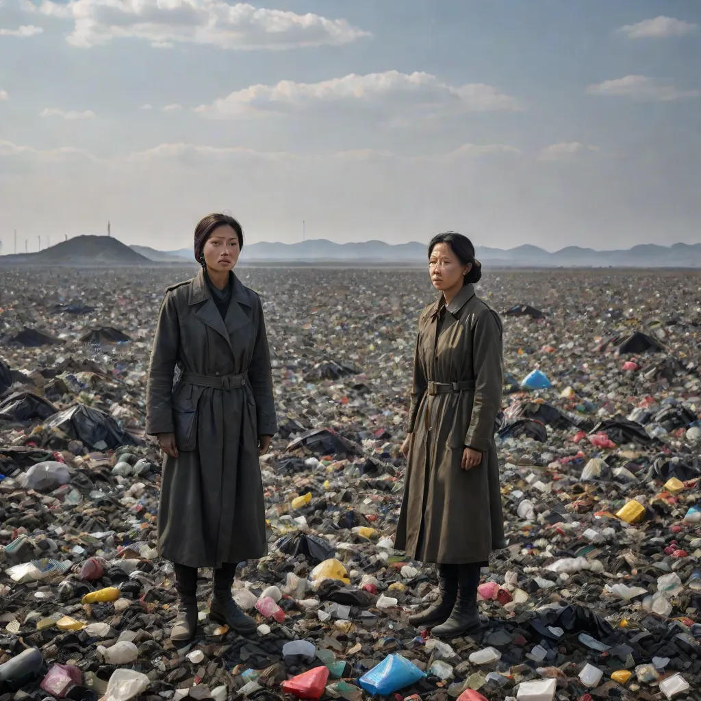 Plastic sea 