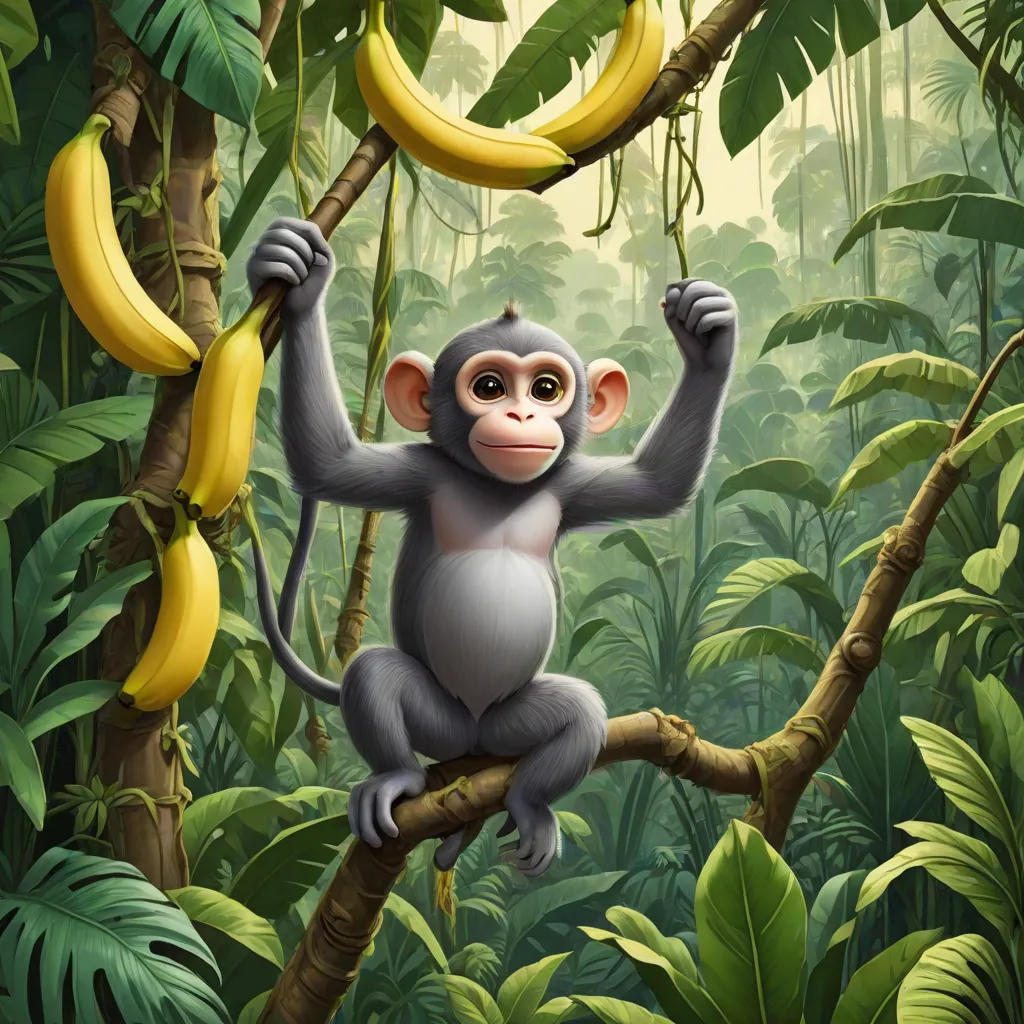 The Clever Monkey and the Banana Tree | Story.com