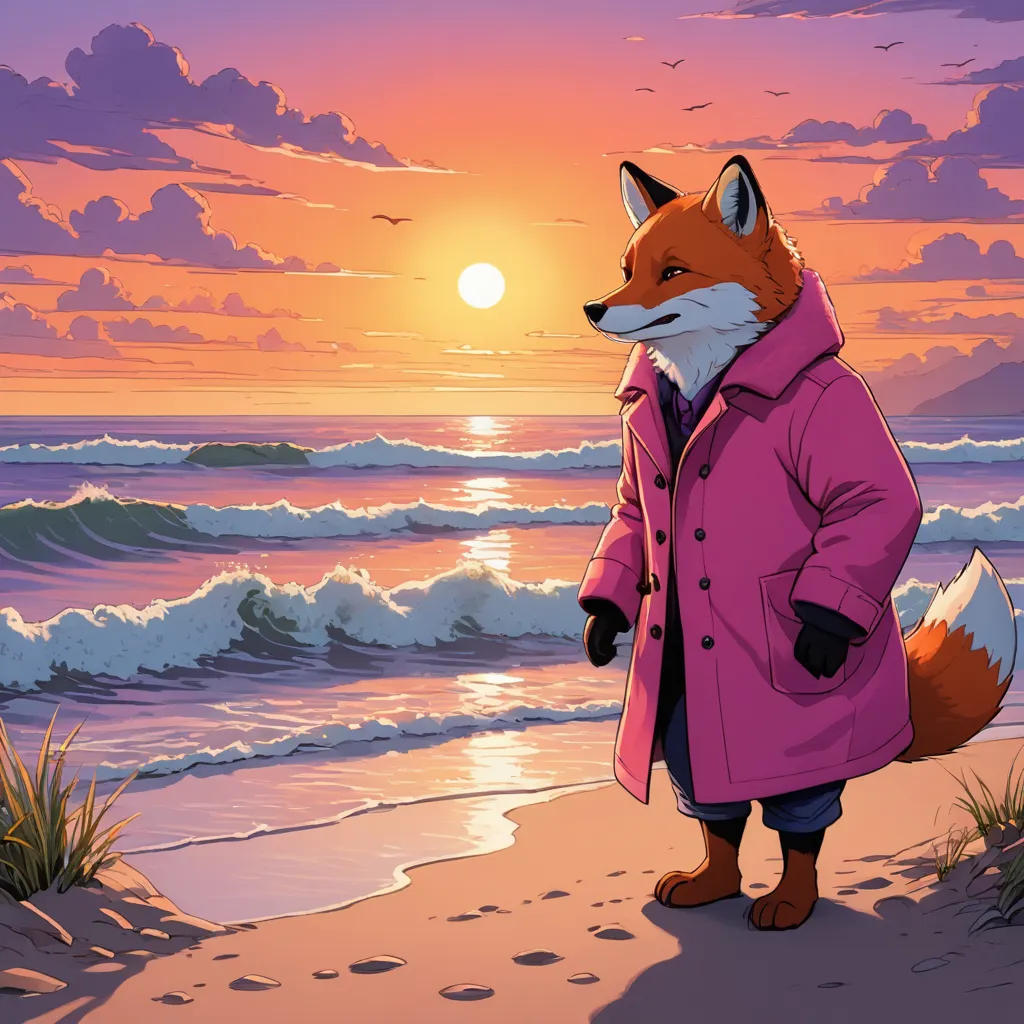 The Clever Fox and the Lonely Bear: A Tale of Friendship