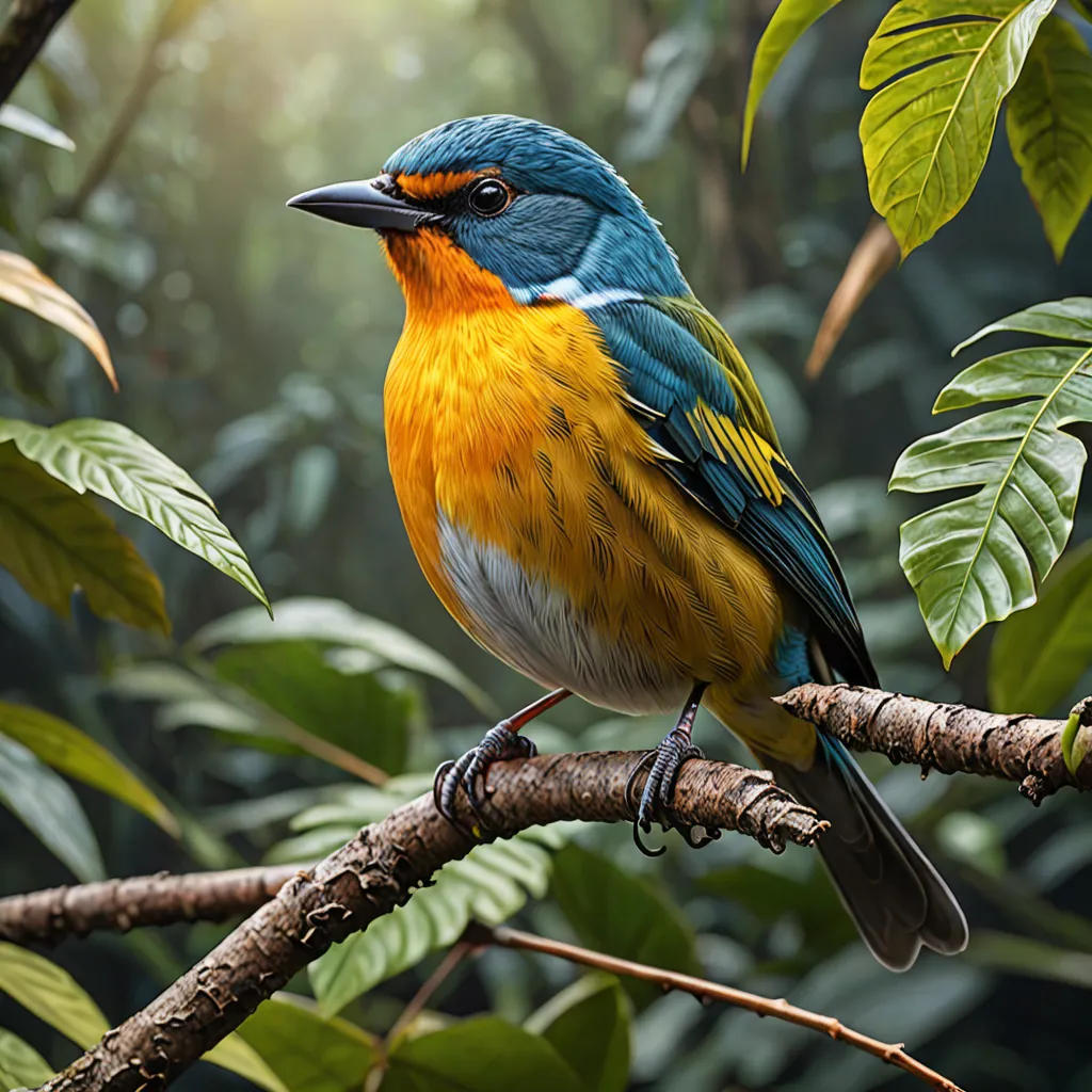 The Tiny Bird's Journey