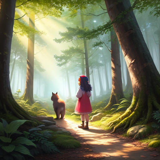 The Adventures of Nisa in the Enchanted Forest