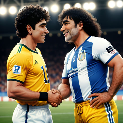 Pele vs Maradona: A rivalry that found peace in bitterness