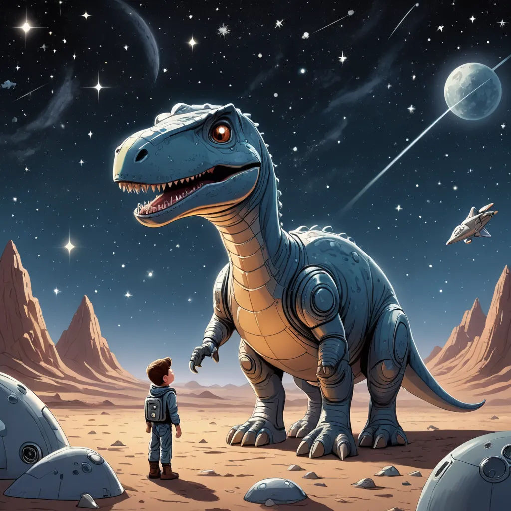 The Dinosaur Astronaut