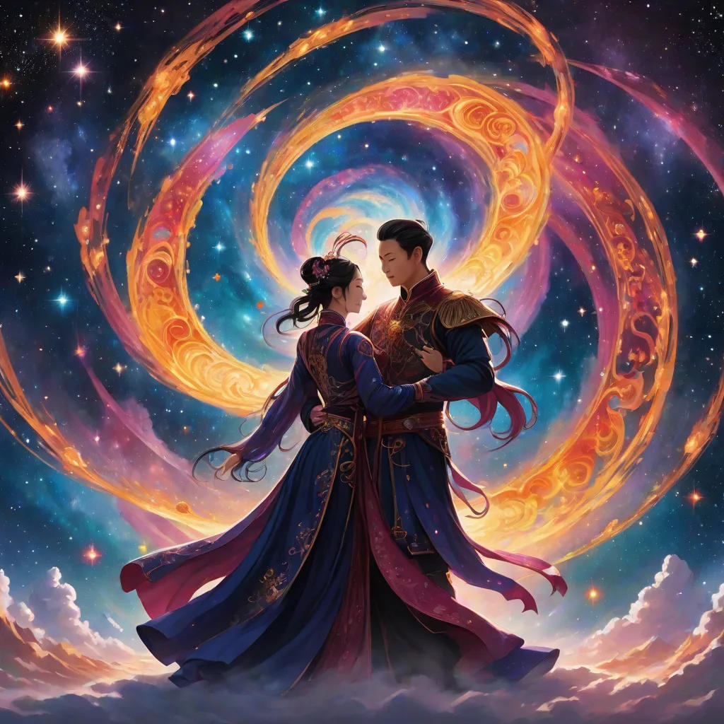 Blind Love in a Galactic Realm