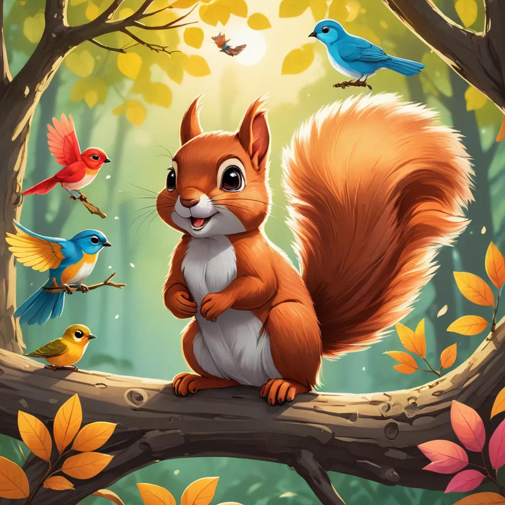 Sammy the Helpful Squirrel