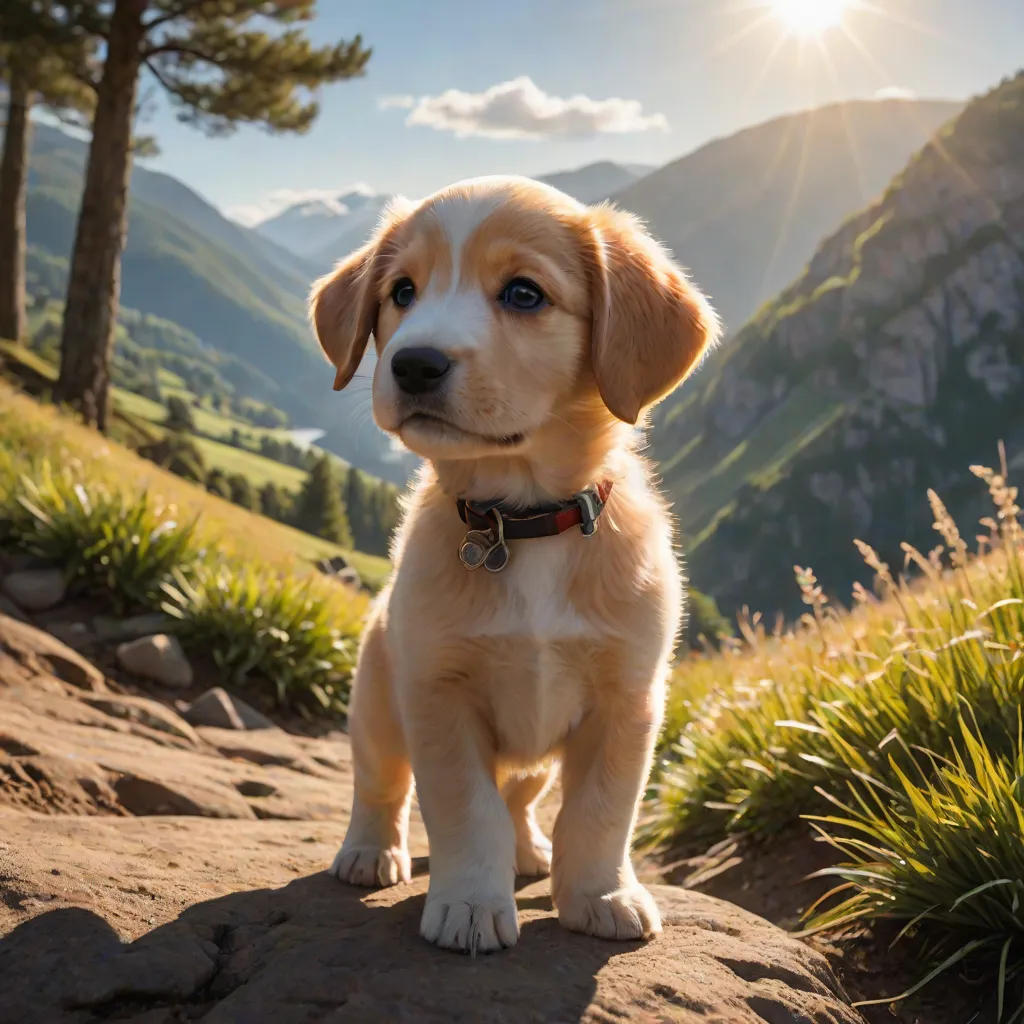 The Lost Puppy in Summer