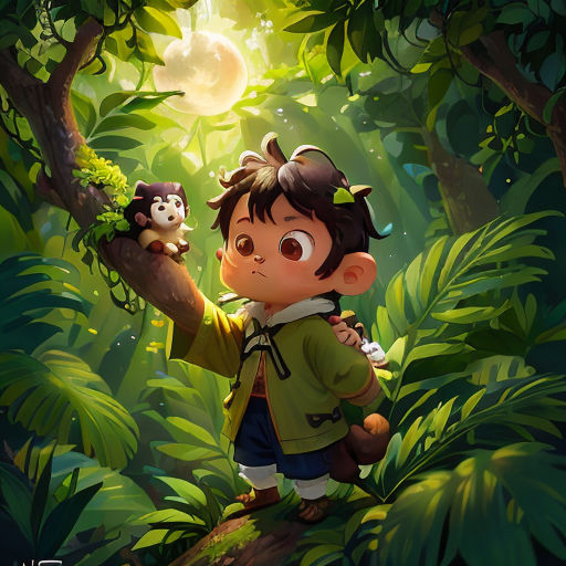 The Monkey and the Moon