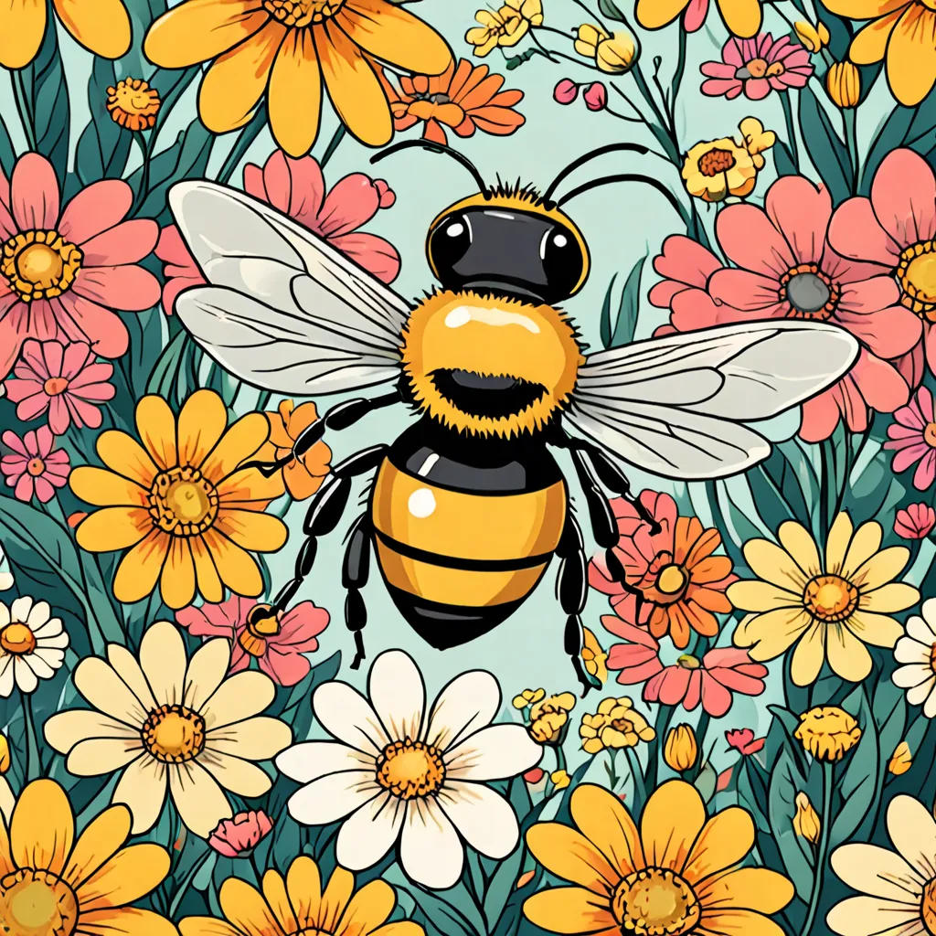 Bee Bee: The Little Bee's Journey