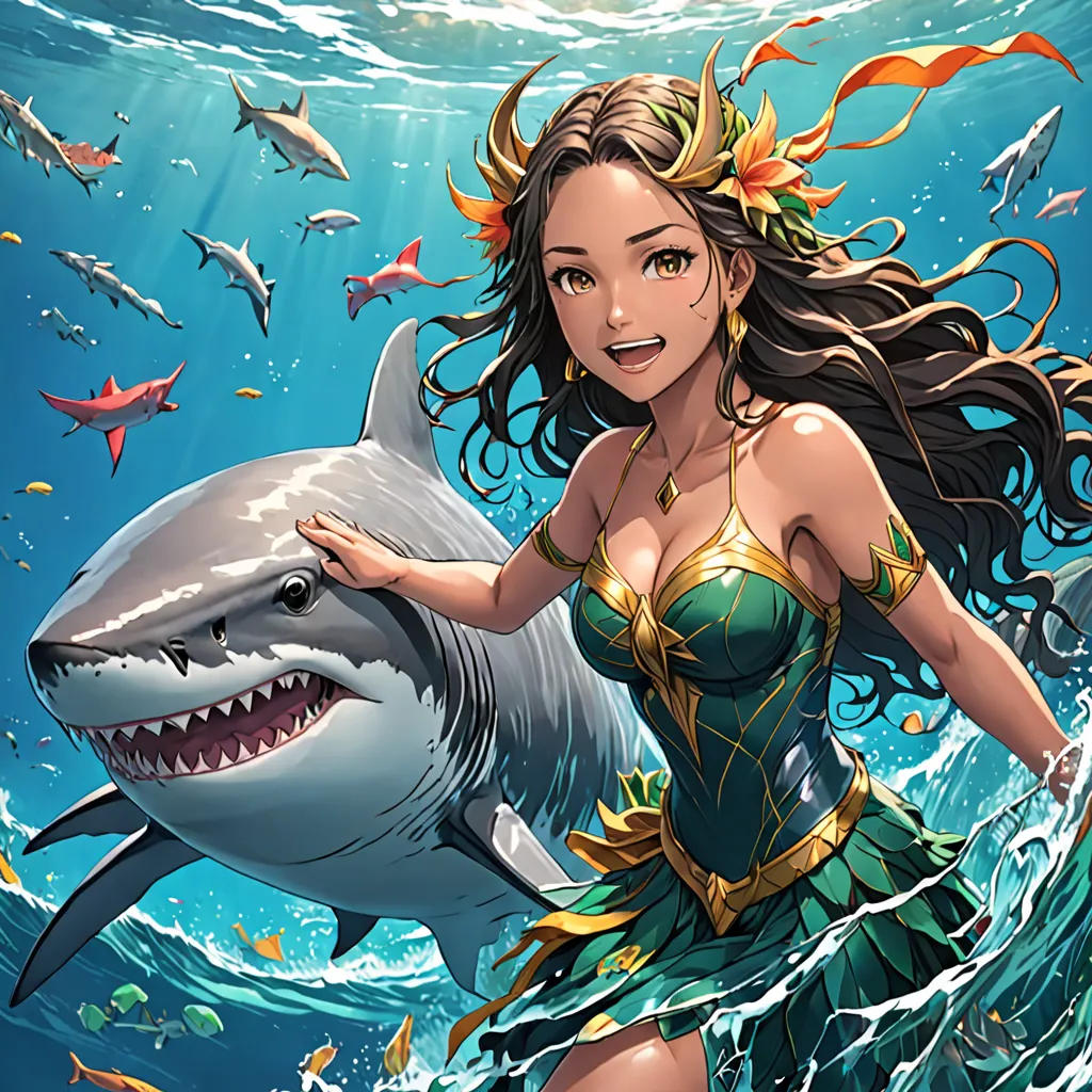 The Goddess and the Shark