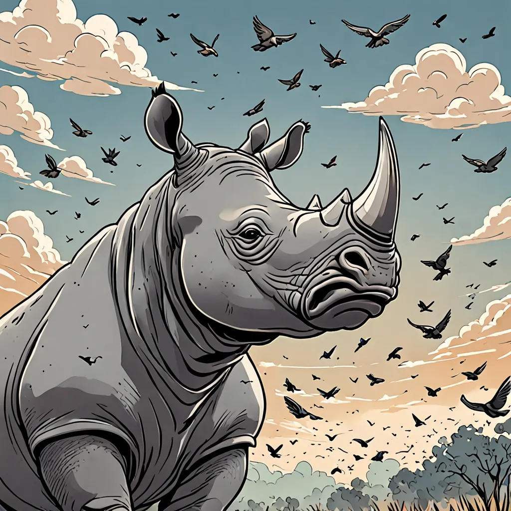 The Rhino Who Dreamed of Flight