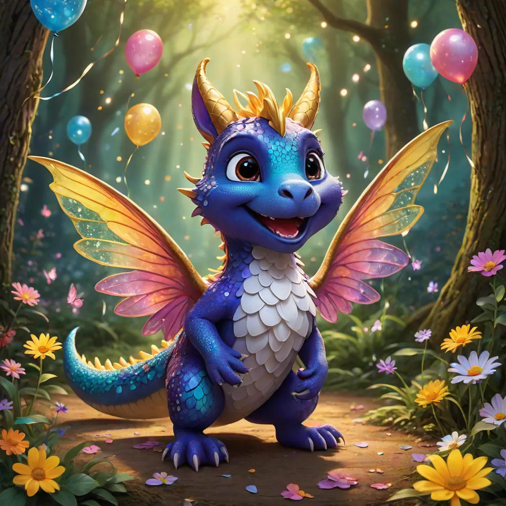 Daisy the Dragon and the Festival of Colors