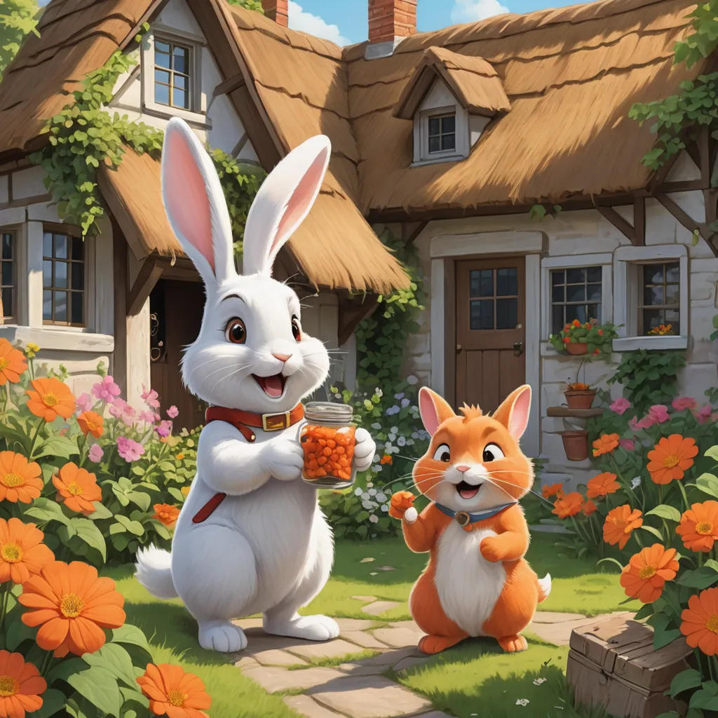 Fluffy's Adventure in England