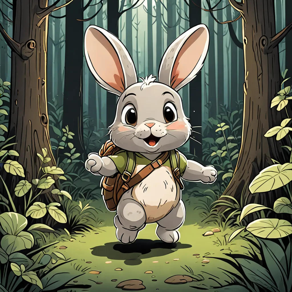 The Brave Little Bunny