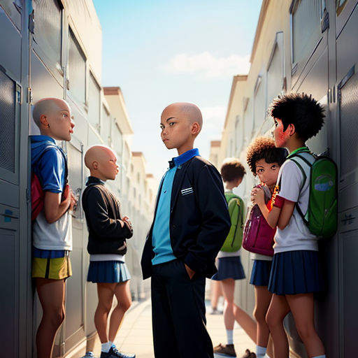 The Smart Boy and His Mischievous Friends