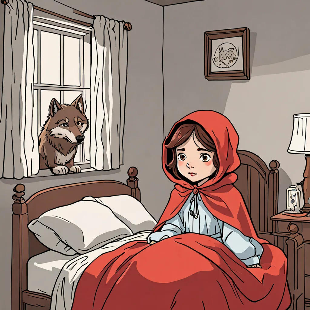 The Red Riding Hood's Escape