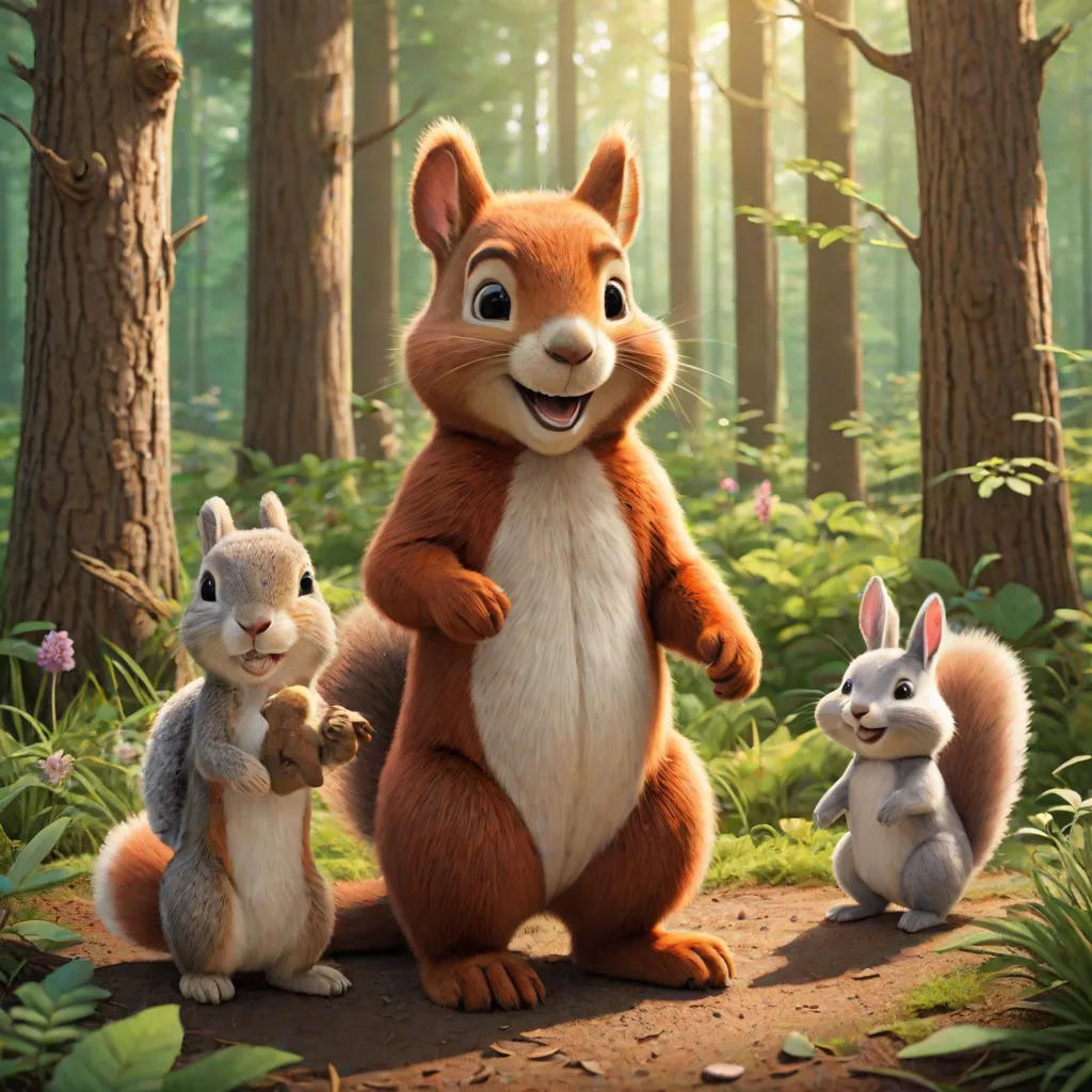 Charlie the Squirrel and the Power of a Pleasing Personality