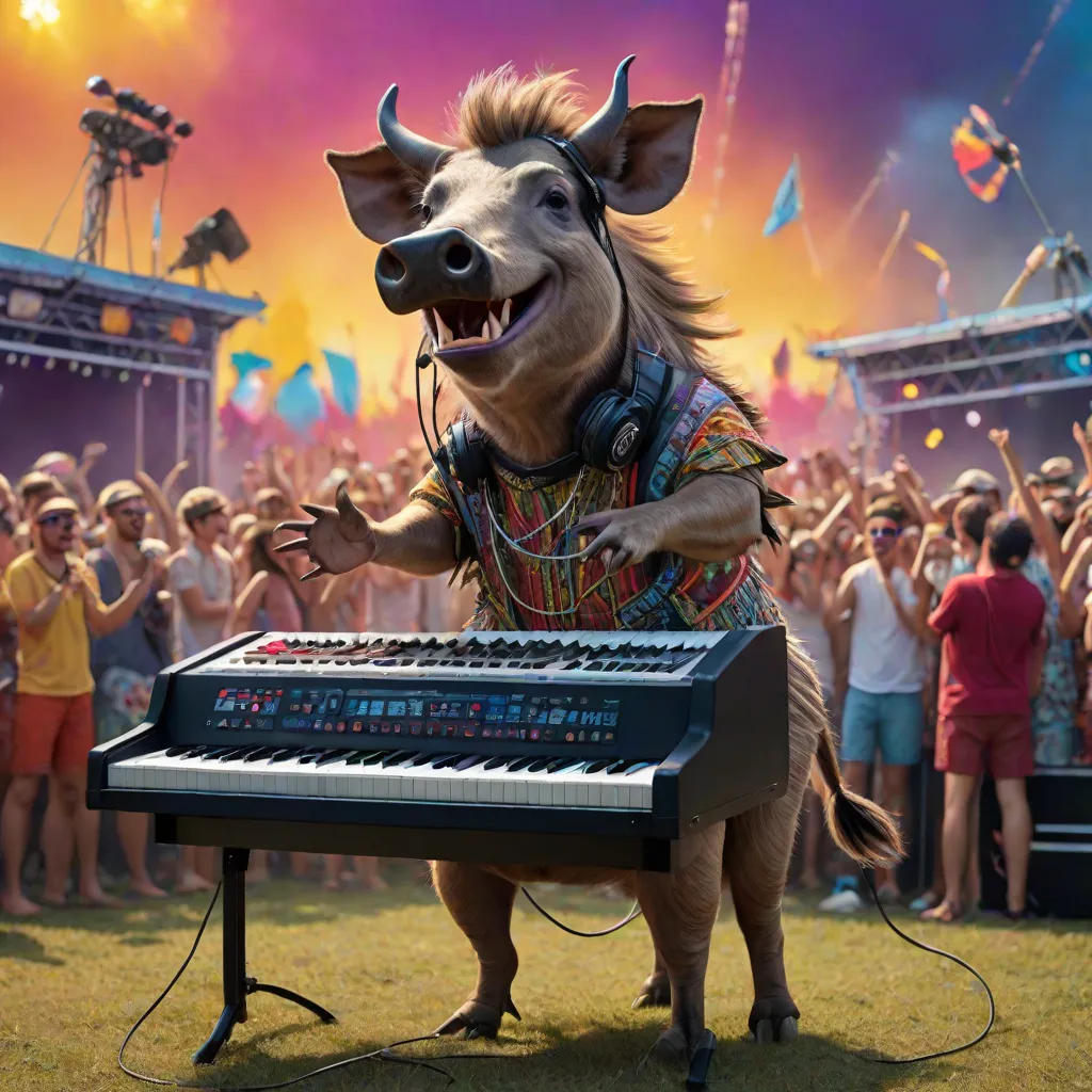Warthog and OY the Pig