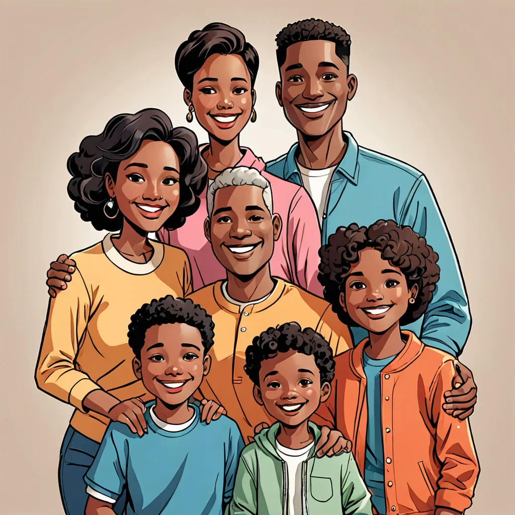 The Colorful Family