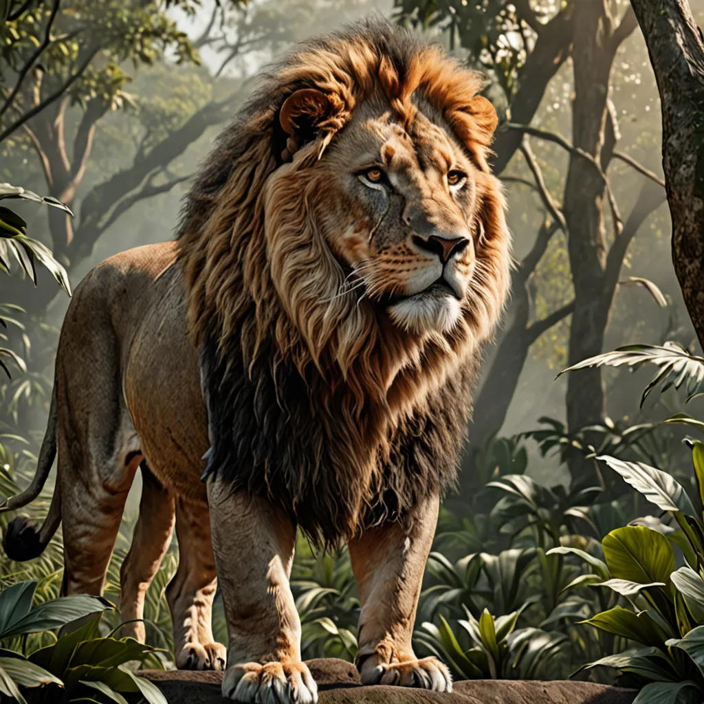The Lion of the Jungle