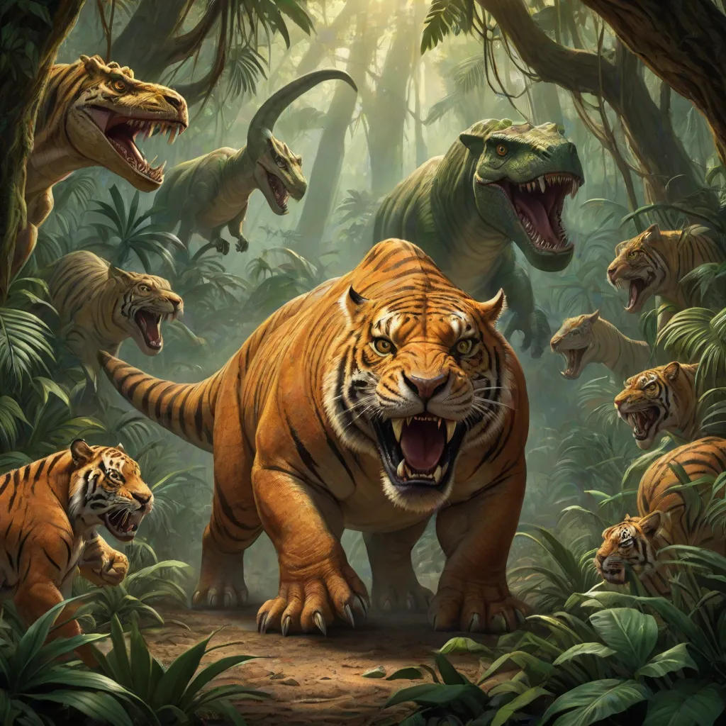 The Rescue Picnic And The Saber Tooth Challenge...series 1 book 3