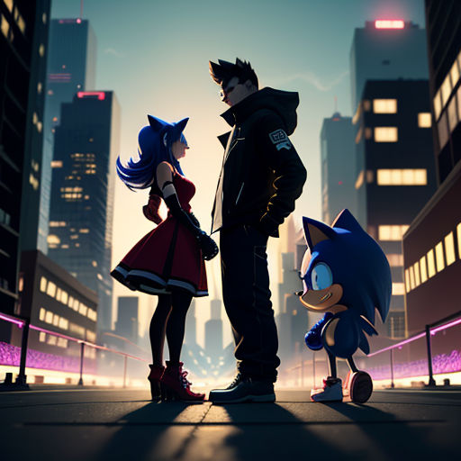 acqua scanlations — Sonic X Shadow Wallpaper Cover Story & Article