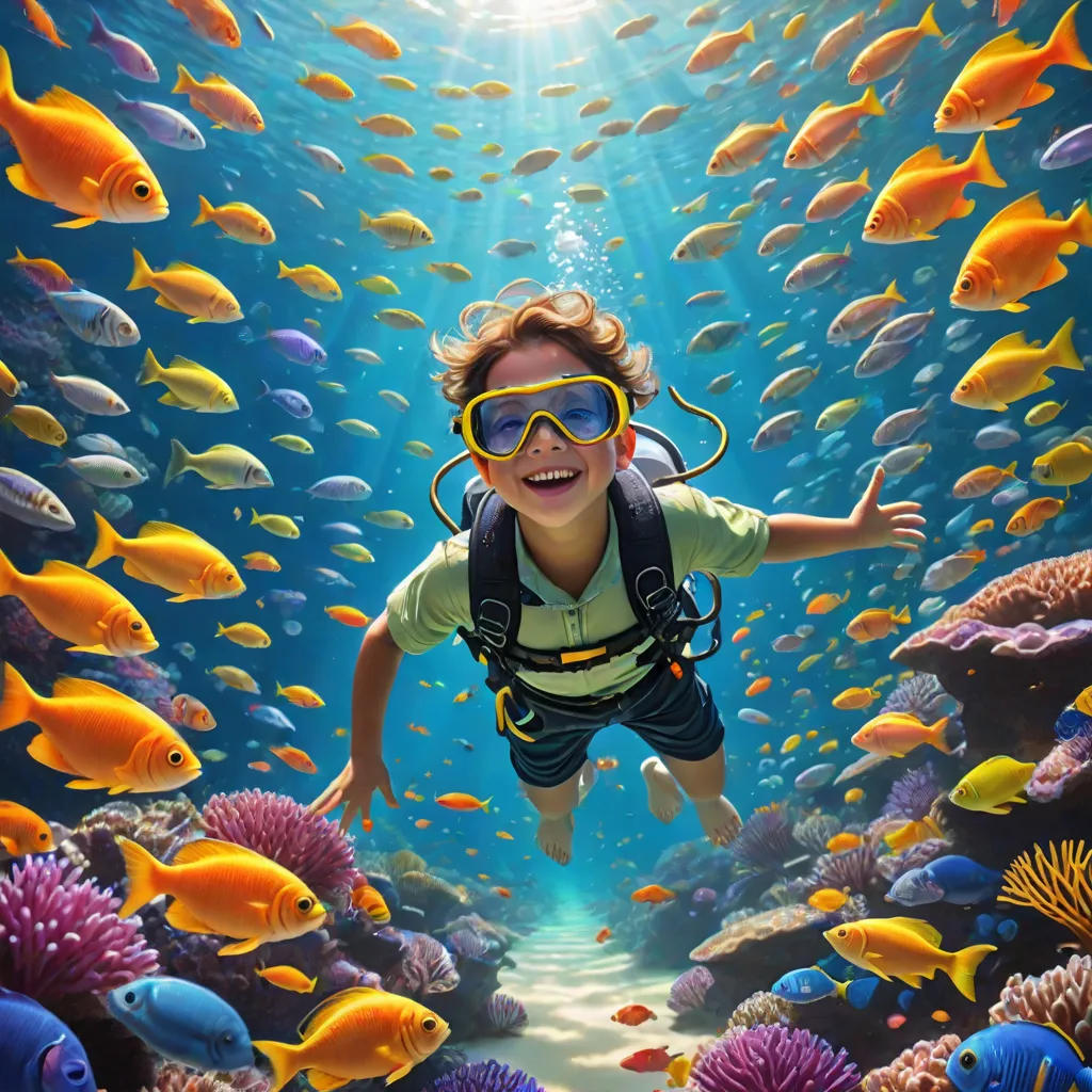 Underwater Adventure: Exploring the Deep Blue Sea