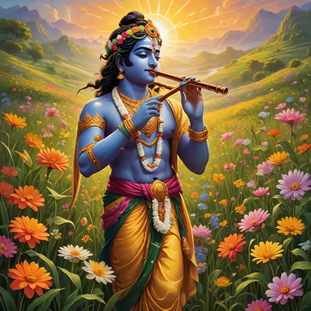 The Divine Journey of Lord Krishna