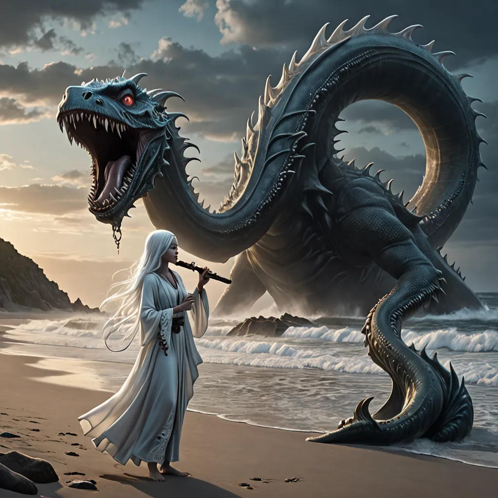 The Little Ghost and the Sea Monster