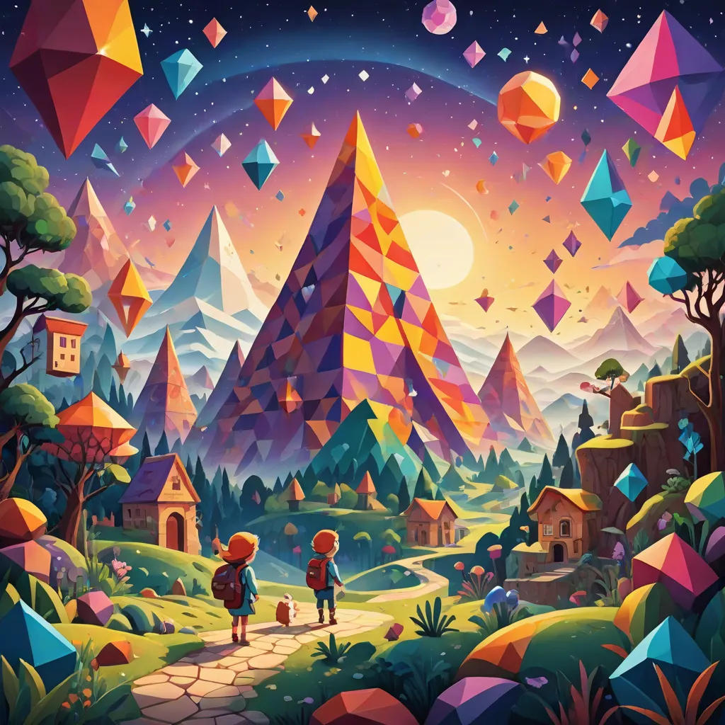 Euclid and Doodle: The Magical Adventure of Shapes