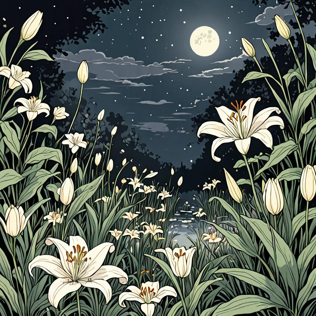 The Magical Moonlit Garden